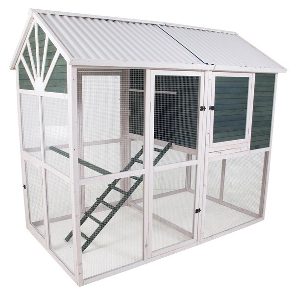 Shop Precision Pet Sunrise Walk In Chicken Coop With Nesting Box And