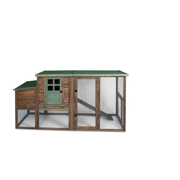 Shop Precision Pet Hen House Ii Chicken Coop Natural Woodgreen