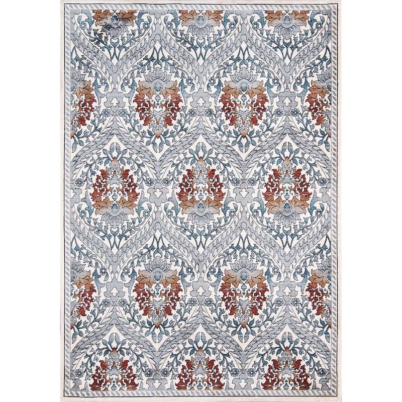 Momeni Brighton Damask Area Rug