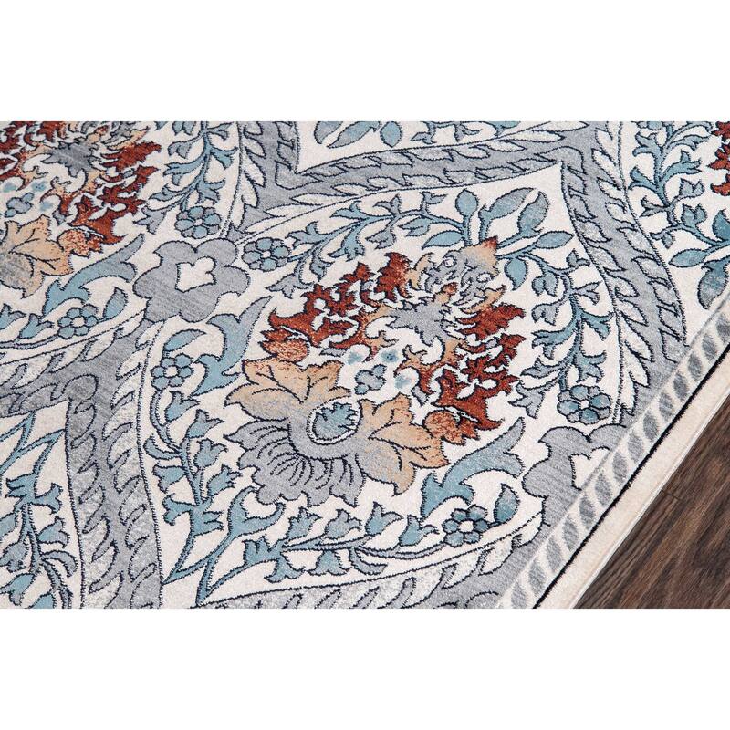 Momeni Brighton Damask Area Rug