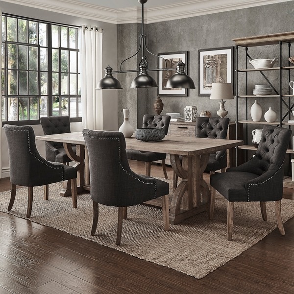 paloma pine solid wood dining table