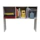 preview thumbnail 2 of 1, DormCo Cube White Wood Desk Bookshelf
