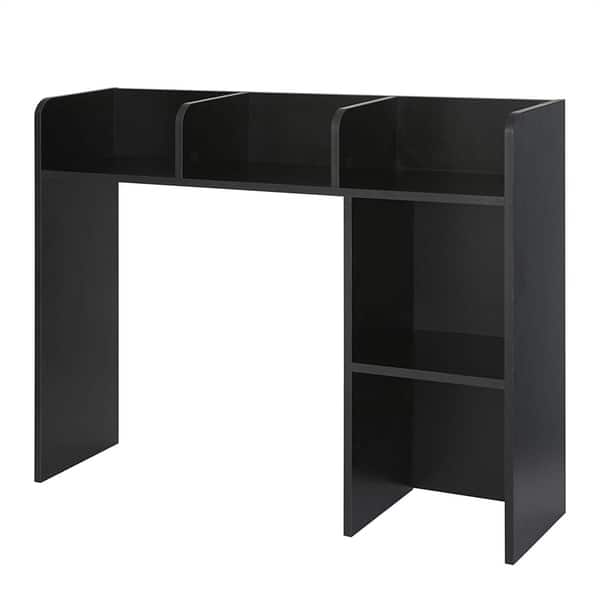 Shop The Classic Desk Bookshelf Black Overstock 14602816