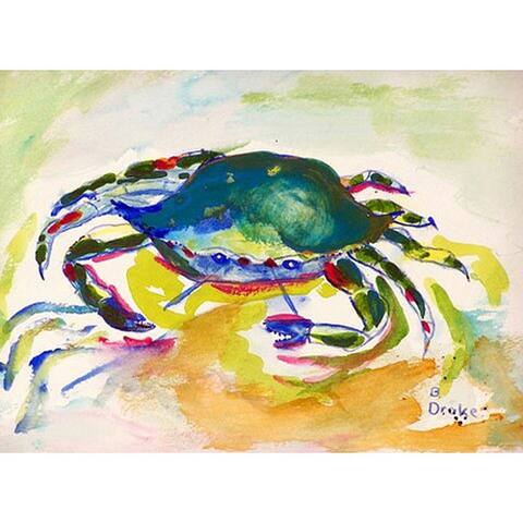 Green Crab Door Mat
