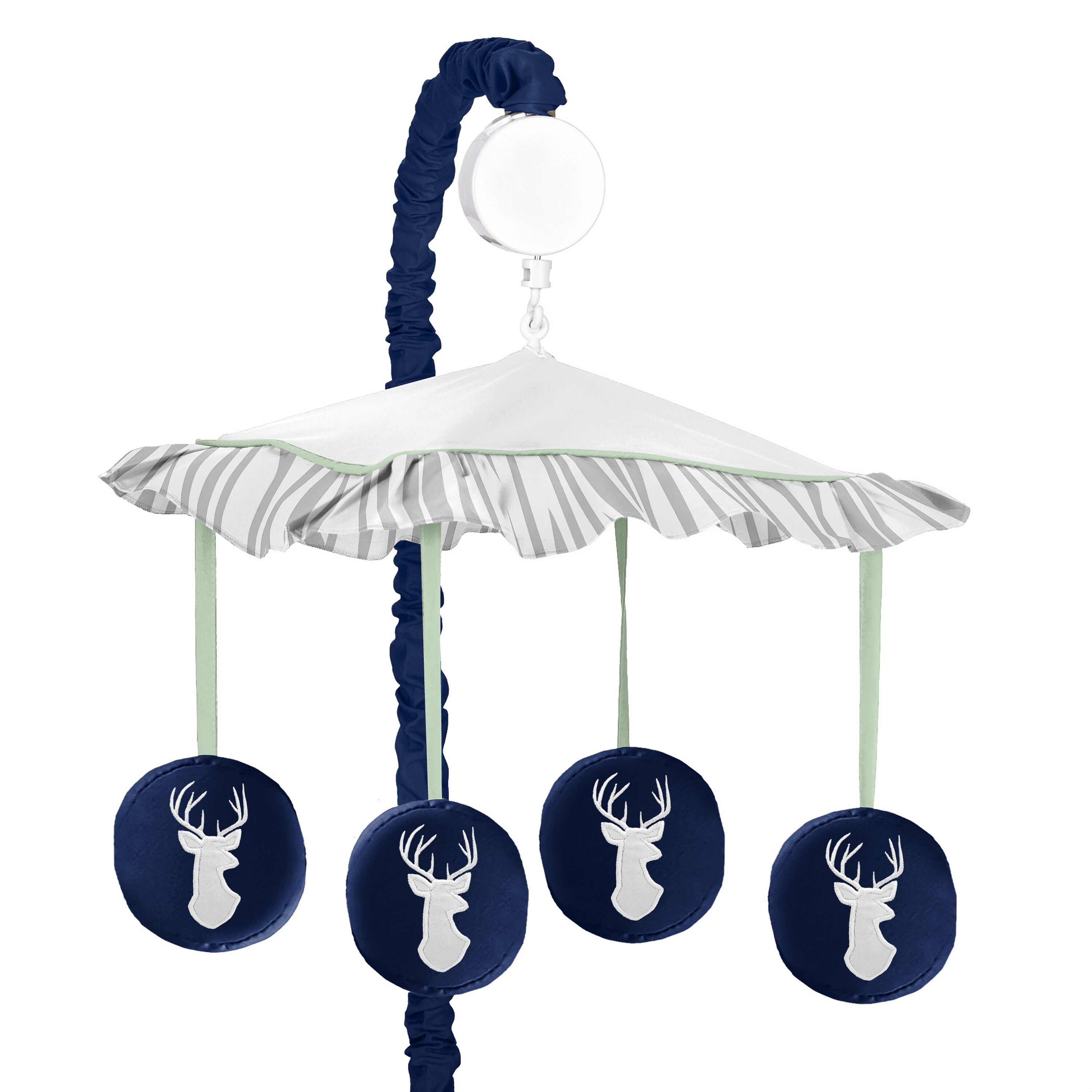 sweet jojo navy and mint woodsy