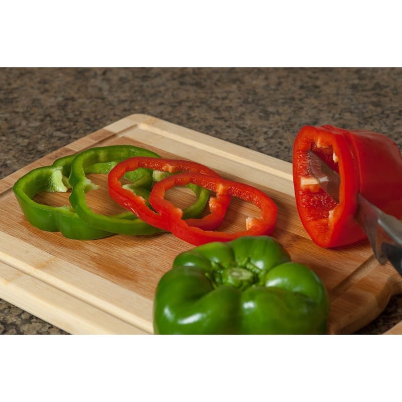 Heim Concept 3 Piece Organic Bamboo Premium Cutting Board