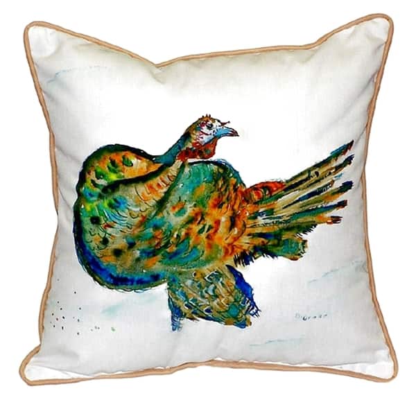 Turkey Small Indoor Outdoor Throw Pillow Overstock 14605054