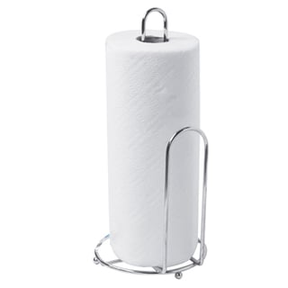 Wire Collection Chrome Plated Steel Paper Towel Holder, Chrome