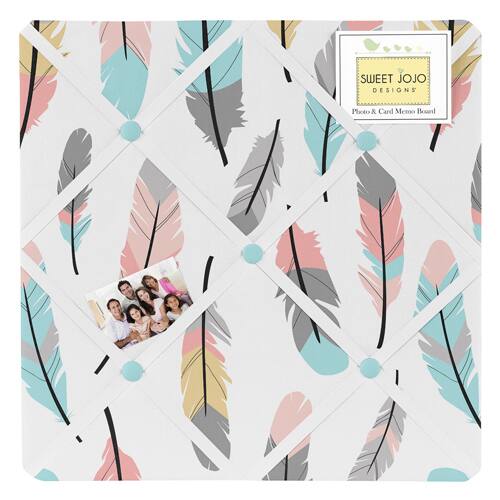 Sweet Jojo Designs Feather Collection Memo Board