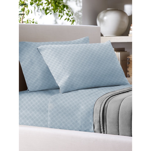 Sandra Venditti 700 Thread Count Cotton Rich Printed Sheet Set