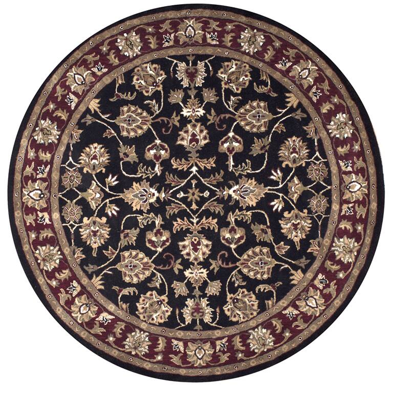 Alora Decor Sareena Traditional Border rug