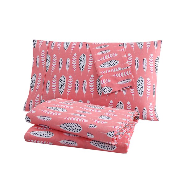 Clairebella Dreamcatcher 100-percent Cotton 3 or 4-piece Sheet Set