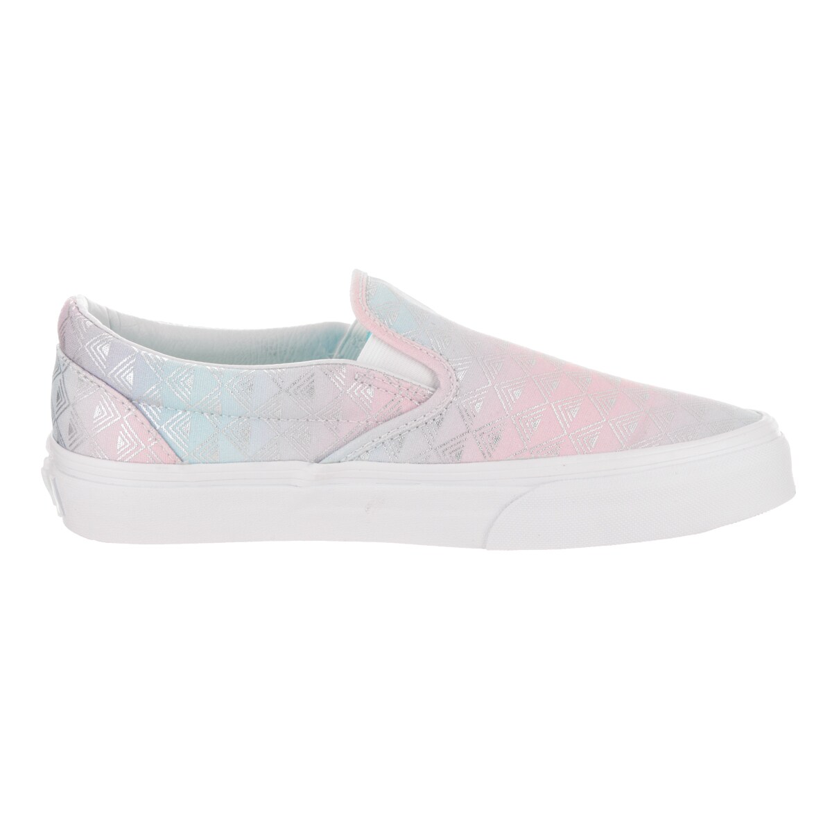 vans classic slip on rainbow