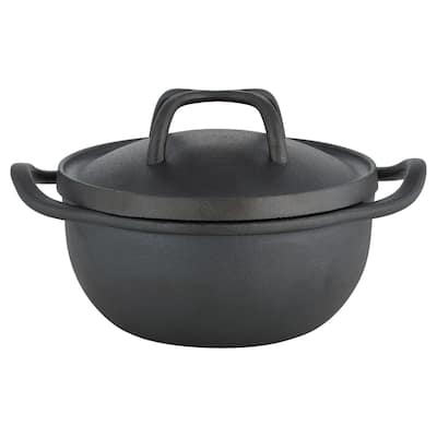 Sabatier Pre-seasoned Rust-Resistant Cast Iron .75 Quart Chili Bean Pot