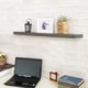 preview thumbnail 14 of 18, Grenada Eco 30" Soft Grain Floating Wall Shelf by Way Basics LIFETIME GUARANTEE