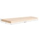 preview thumbnail 20 of 18, Grenada Eco 30" Soft Grain Floating Wall Shelf by Way Basics LIFETIME GUARANTEE