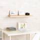 preview thumbnail 19 of 18, Grenada Eco 30" Soft Grain Floating Wall Shelf by Way Basics LIFETIME GUARANTEE