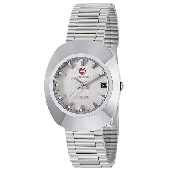 rado silver watch
