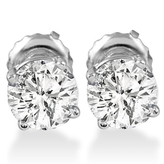 Gold Diamond Earrings - Shop The Best Brands - Overstock.com