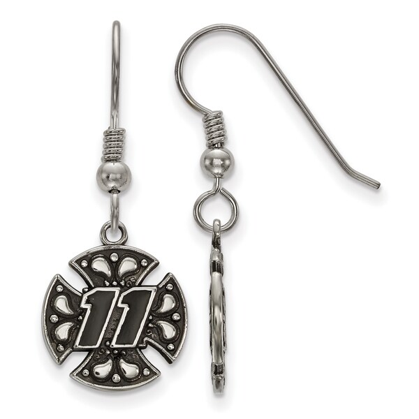 Stainless Steel Bali Maltese Cross 11 Earrings