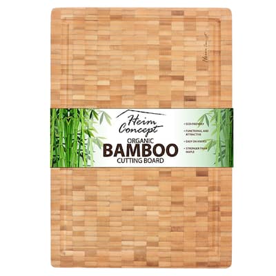 Heim Concept Organic Bamboo Butcher Board 2"