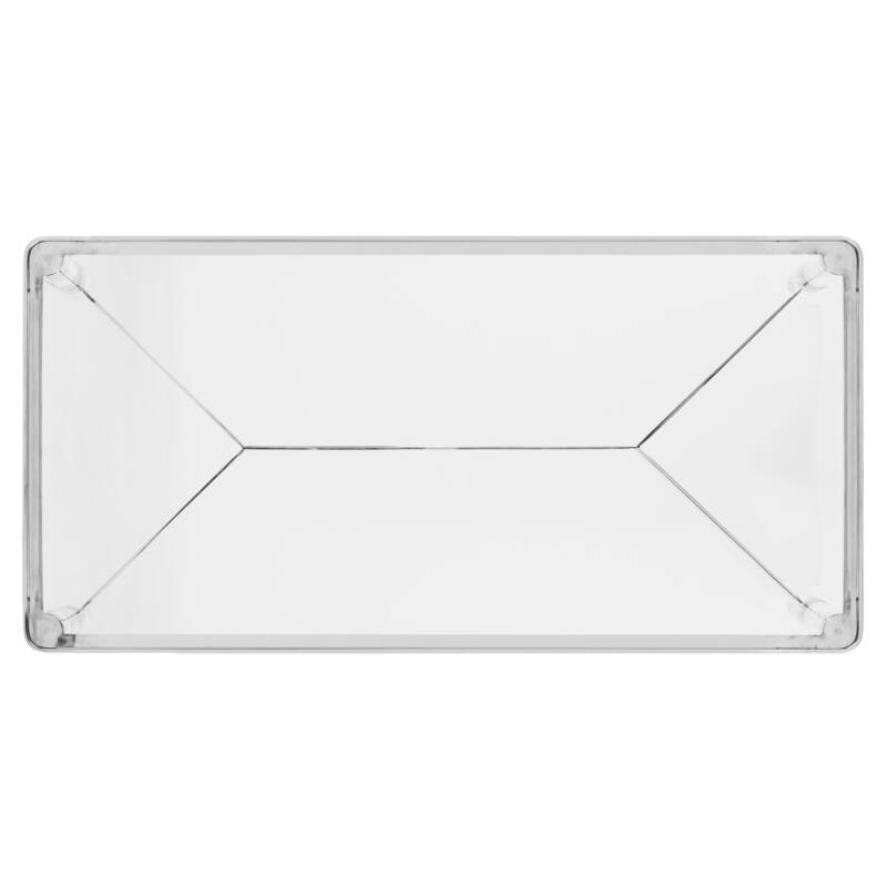 SAFAVIEH Couture High Line Collection Suzanna Acrylic Silver Coffee Table