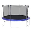Skywalker Trampolines Blue 15ft Round Trampoline with Enclosure