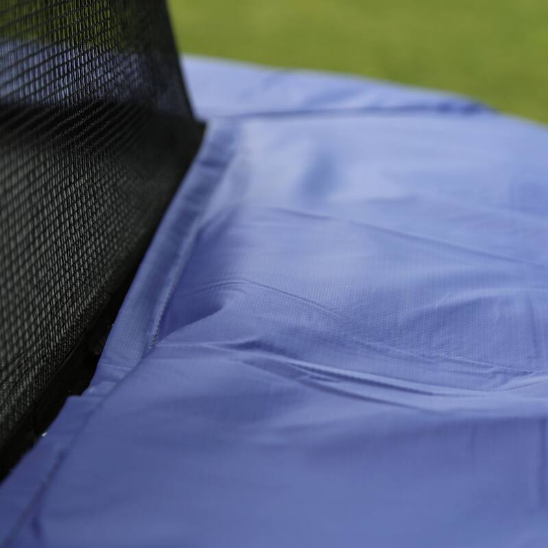 Skywalker Trampolines Blue 15' Square Trampoline with Enclosure