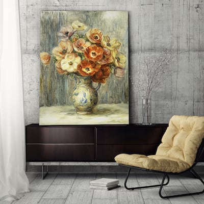 Wexford Home 'Renoir, Anemones' Gallery-wrapped Canvas Wall Art