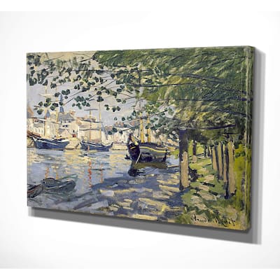 Wexford Home 'The Seine at Rouen' Canvas Wall Art
