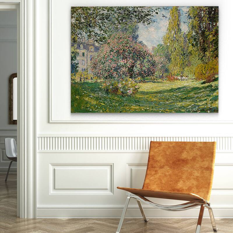 Wexford Home 'Parc Monceau, Paris' Gallery-wrapped Canvas