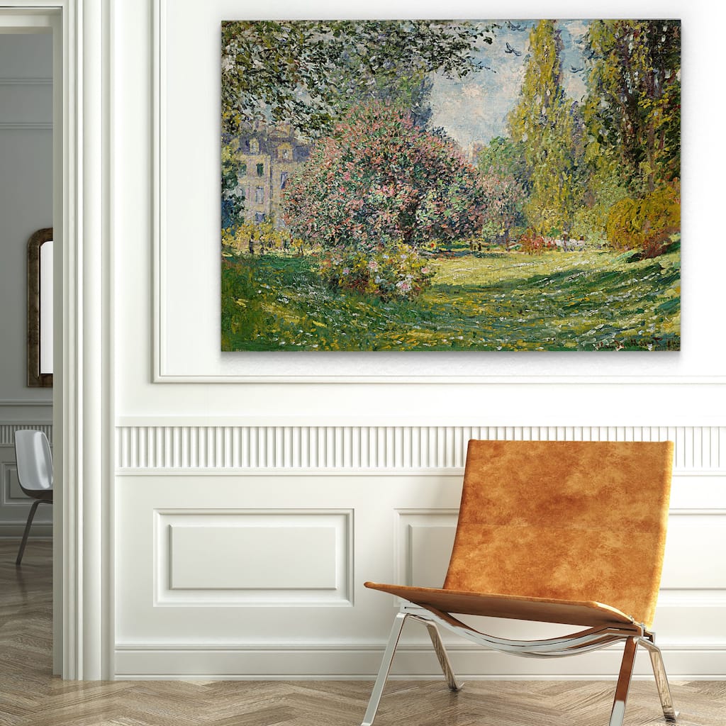 Wexford Home 'Parc Monceau, Paris' Gallery-wrapped Canvas