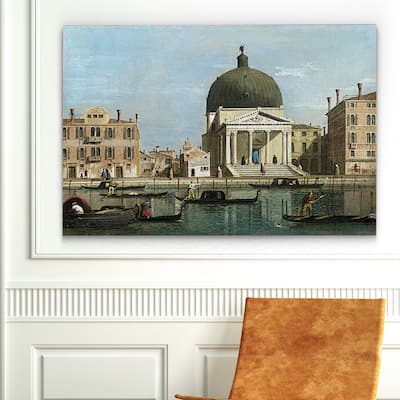 Claude Monet 'Venice - S' Canvas Art Print