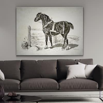 Wexford Home 'Equine Sketch VI' Wall Art