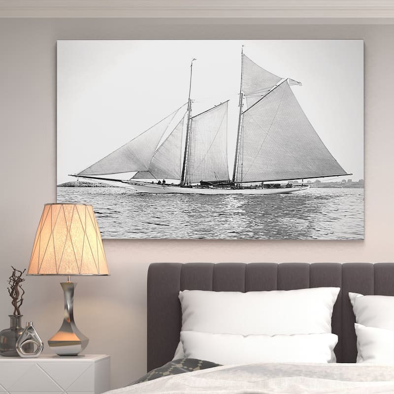 Wexford Home 'Sailing Yacht VII' Gallery-wrapped Canvas Wall Art