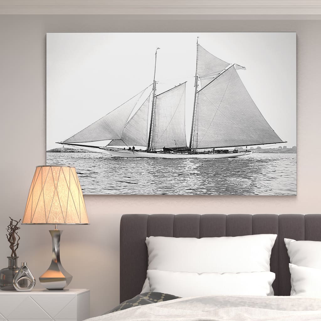 Wexford Home 'Sailing Yacht VII' Gallery-wrapped Canvas Wall Art