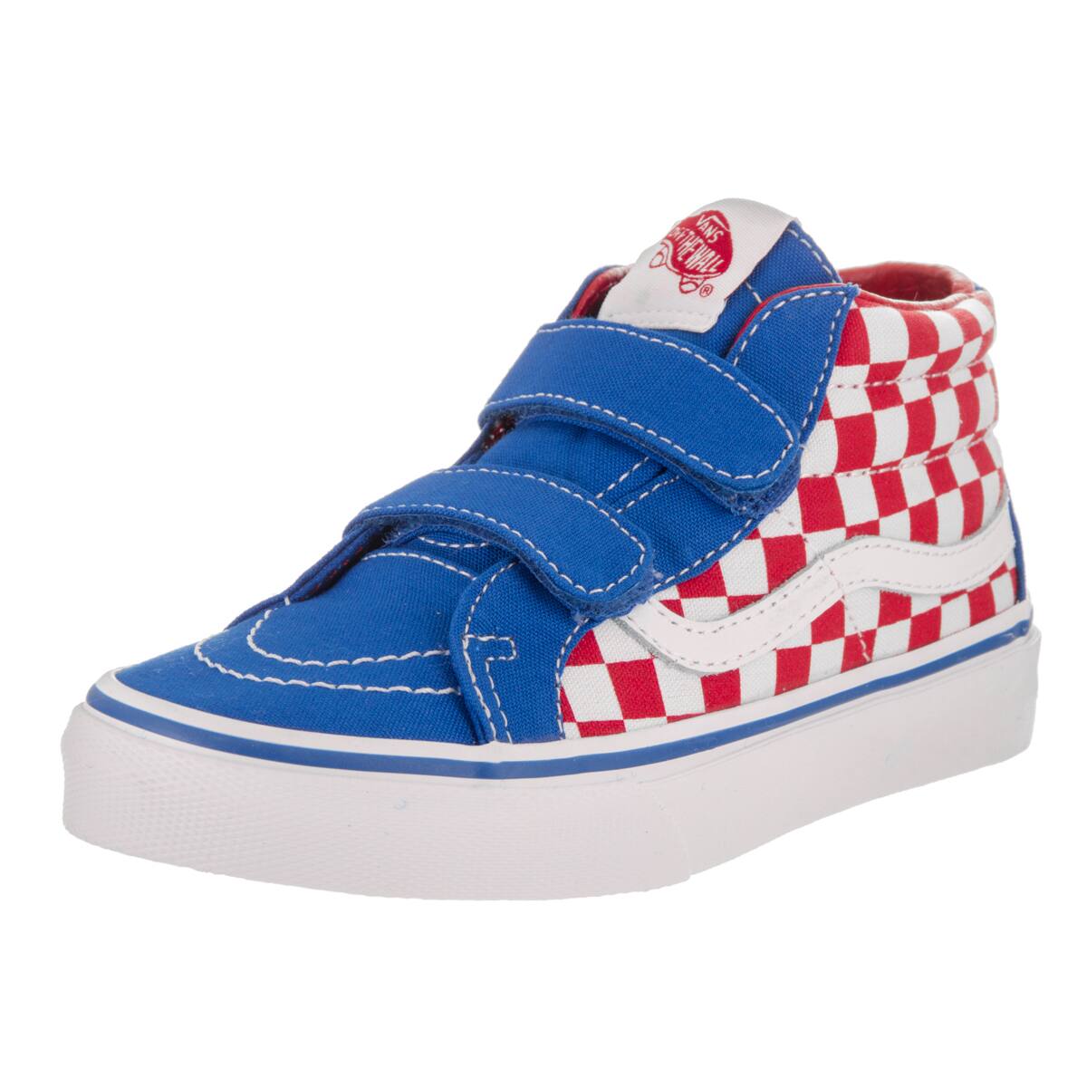 vans checkerboard mid