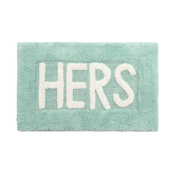 Jean Pierre His Hers Cotton 2 Piece Bath Rug Set On His Hers Cotton 2 Piece Bath Rug Set
