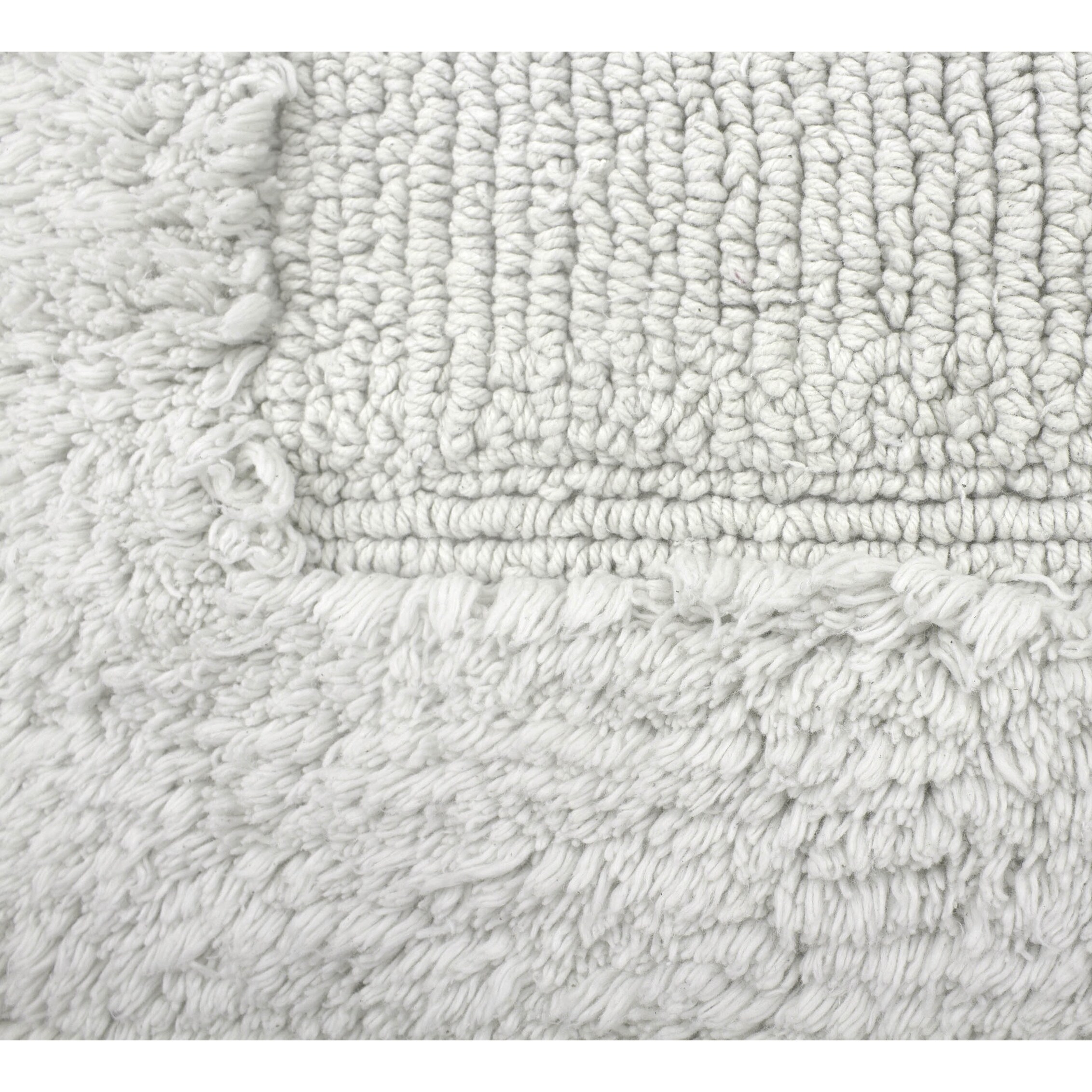 Jean Pierre His & Hers 2 Piece Cotton Bath Rug Set Linen