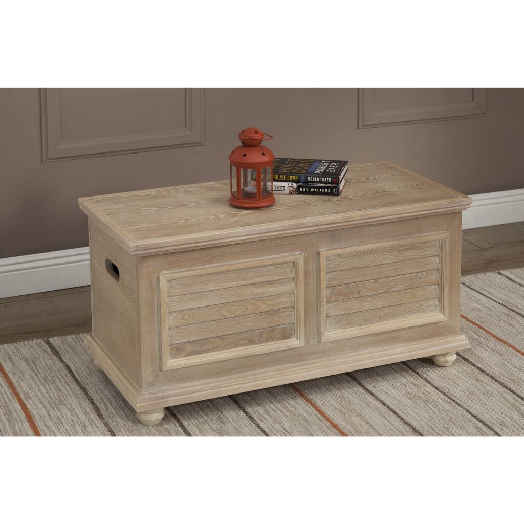 Storage Trunk Wood Top