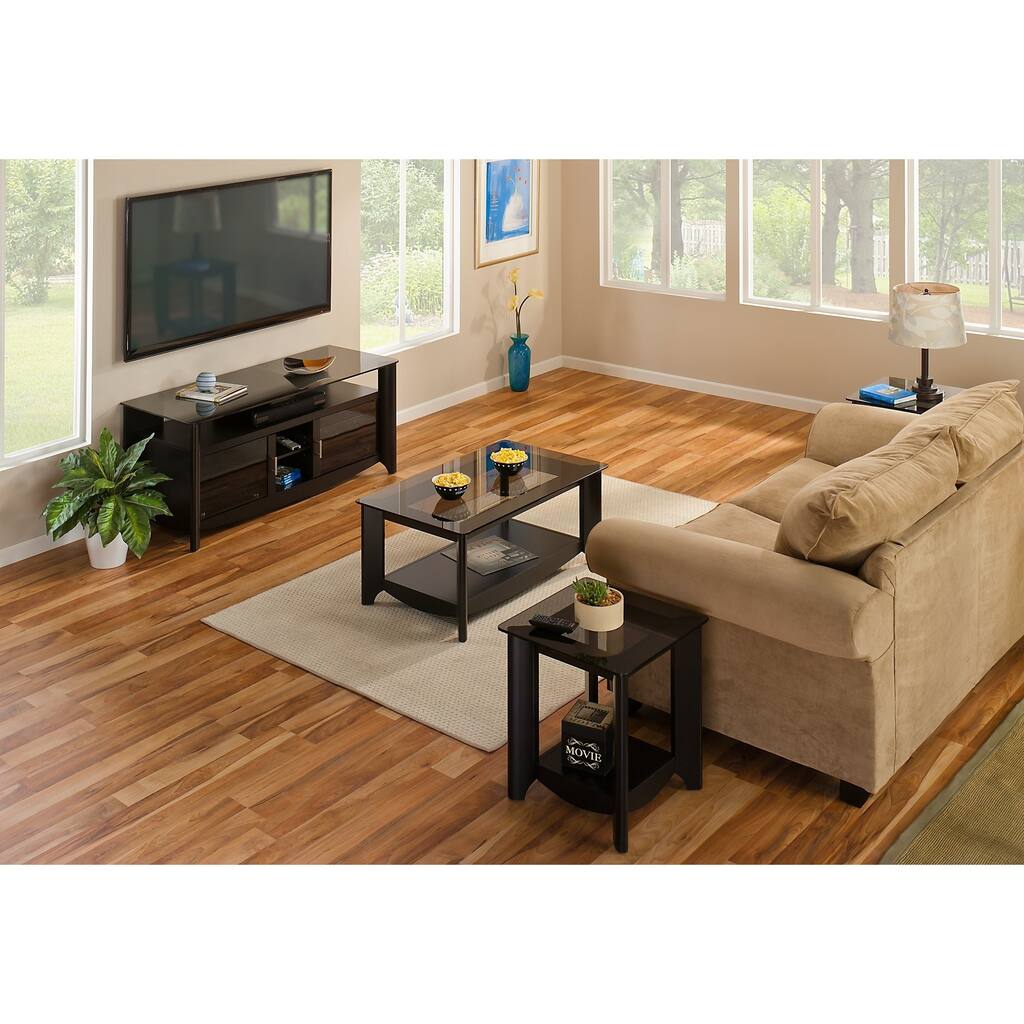 56 Inch TV Stand and Coffee Table with End Tables