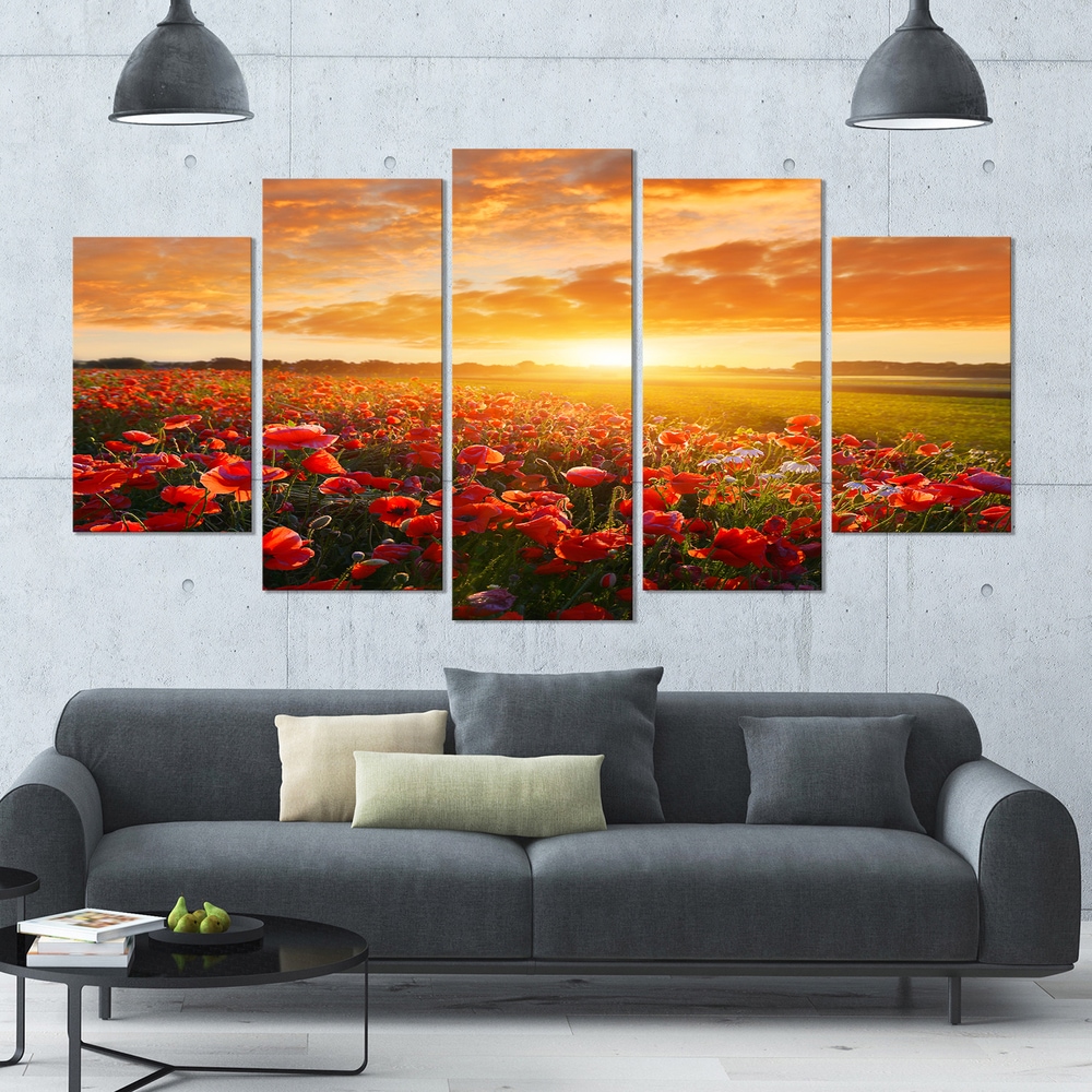 Home Poppy Pubs Open' Oil Painting on Canvas stretched over standard size wood, 12 x 12 inch hand newest Painted Wall Art Monica Latanya