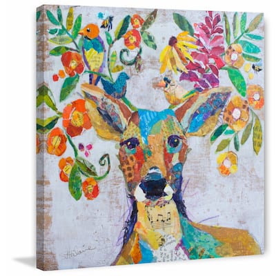 'Melody of Nature' Painting Print on Wrapped Canvas - Multi-Color