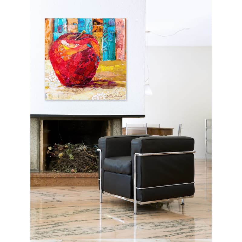 'Red Temptation' Painting Print on Wrapped Canvas - Multi-Color