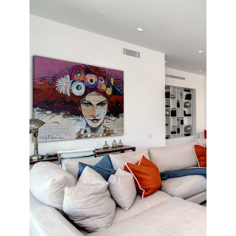 'Ambition' Painting Print on Wrapped Canvas - Multi-Color