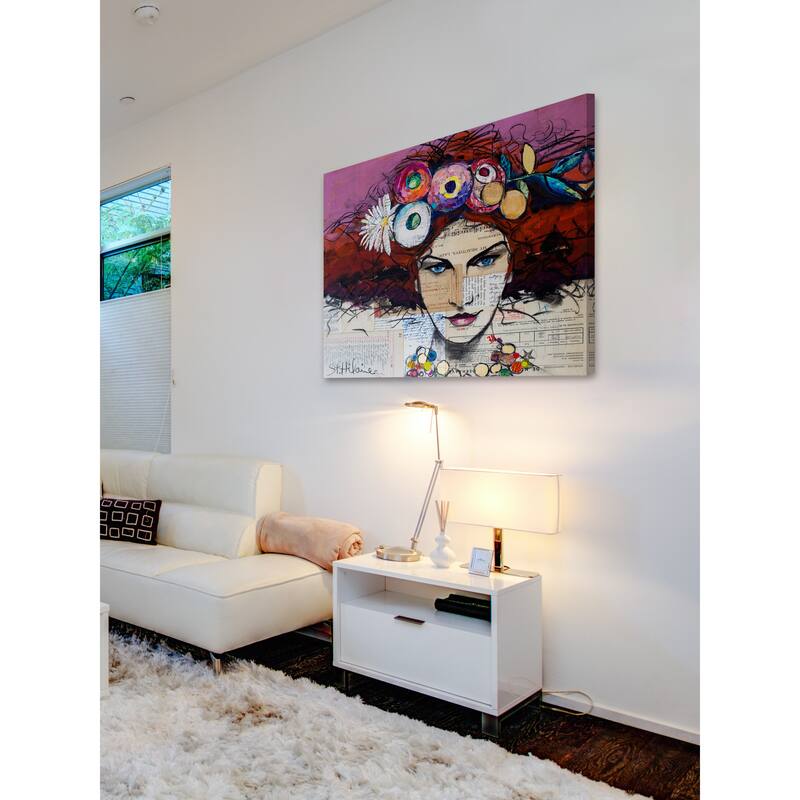 'Ambition' Painting Print on Wrapped Canvas - Multi-Color