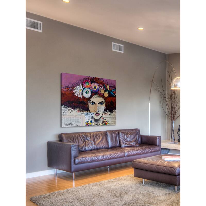 'Ambition' Painting Print on Wrapped Canvas - Multi-Color