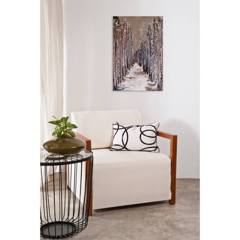 'Aspen Grove' Painting Print on Wrapped Canvas - Multi-Color