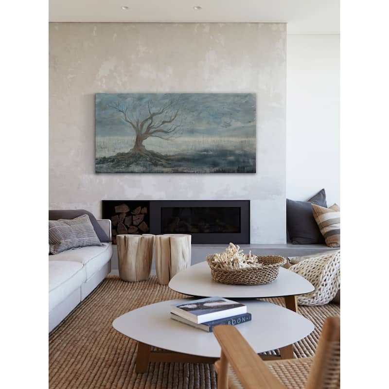 'La Place Du Maitre' Painting Print on Wrapped Canvas - Multi-Color