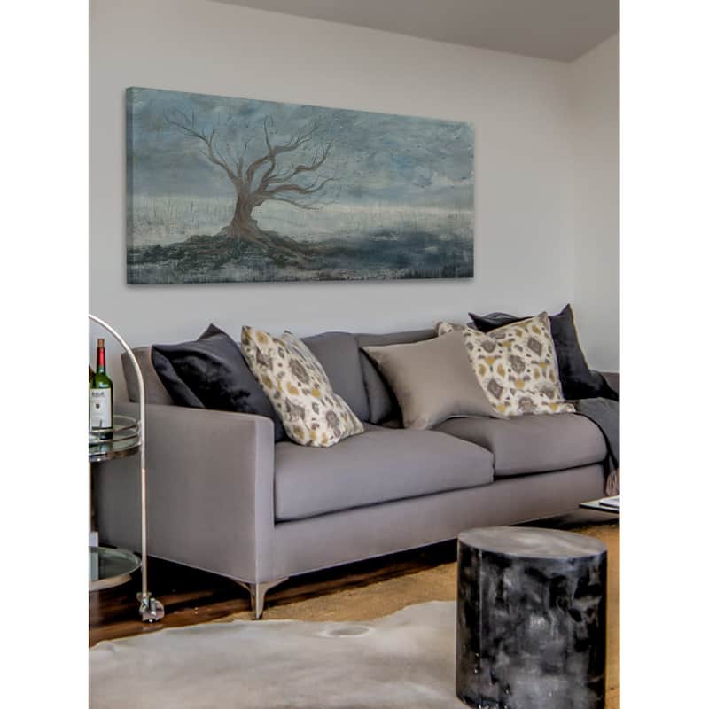 'La Place Du Maitre' Painting Print on Wrapped Canvas - Multi-Color